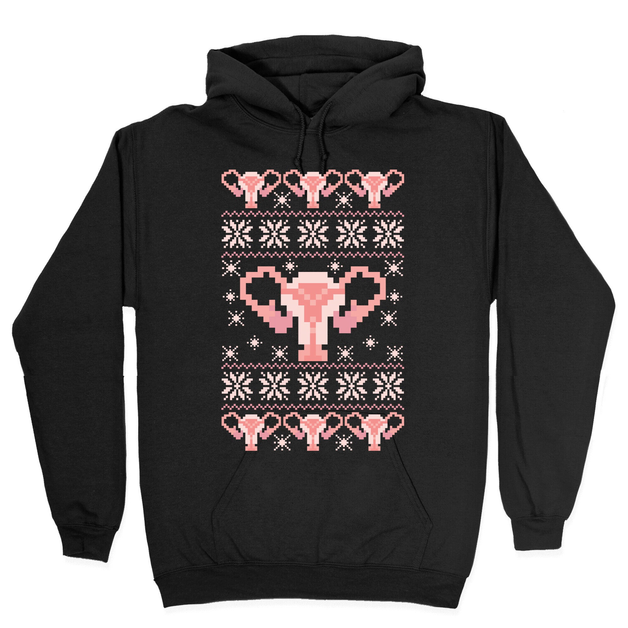 Uterus Sweater Pattern Hoodie